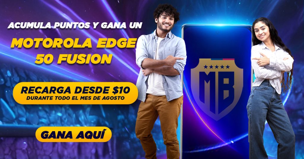 Recarga y GANA un Motorola EDGE 50 Fusion con MasterBets365 Casino Online Ecuador