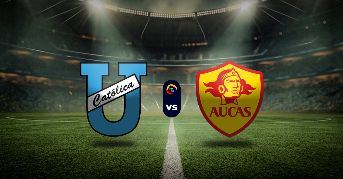 Otro de los duelos cruciales de este domingo 3 de agosto en la fecha 23 de la LigaPro será el de Universidad Católica vs Aucas.