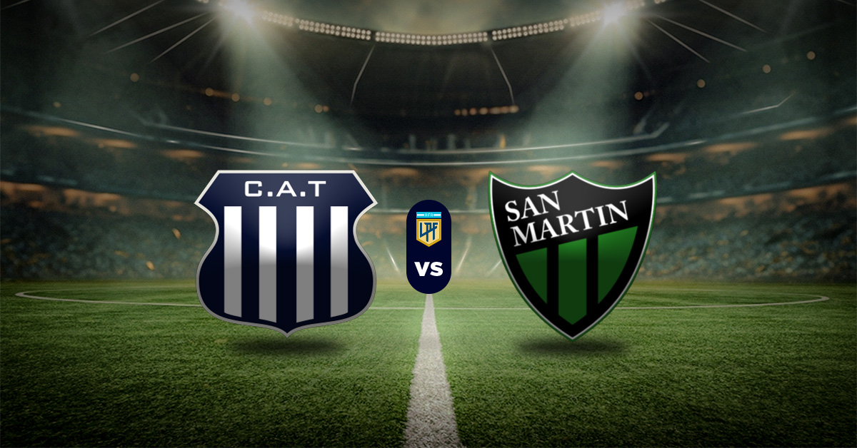 Pronóstico Talleres vs San Martín de San Juan - Liga Profesional de Argentina Masterbets365.com