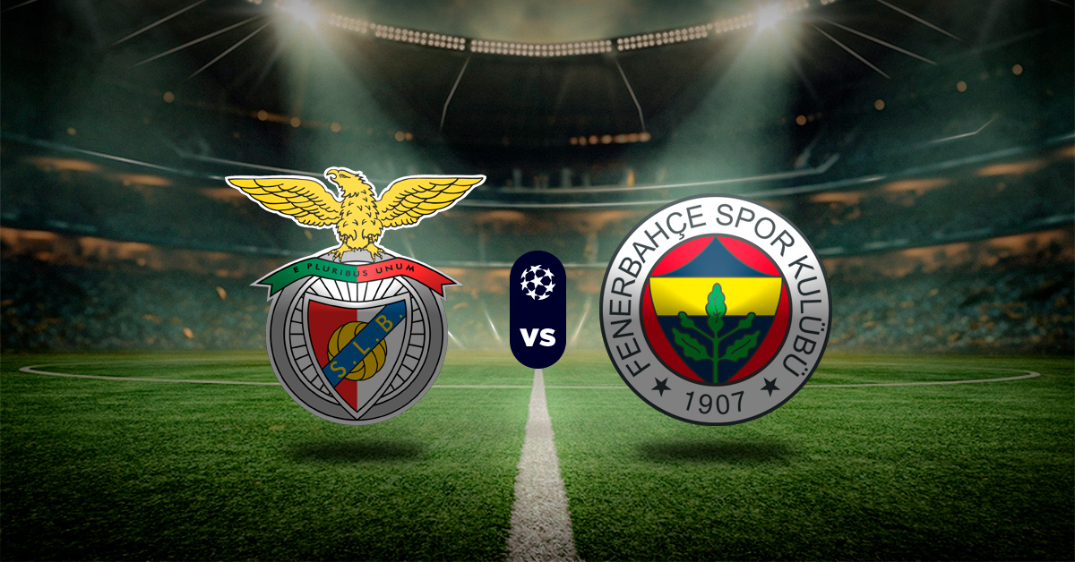 Pronóstico SL Benfica vs Fenerbahce | Champions League - Clasificación MasterBets365.com