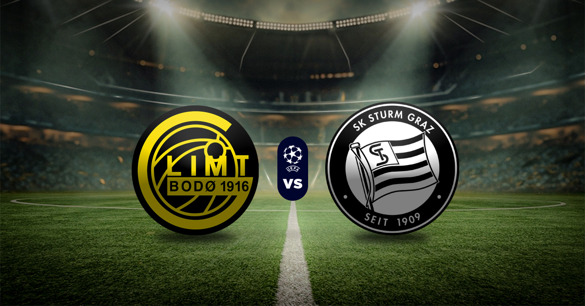Pronóstico Champions League: Bodo/Glimt vs Sturm Graz - Apuesta recomendada MasterBets365.com