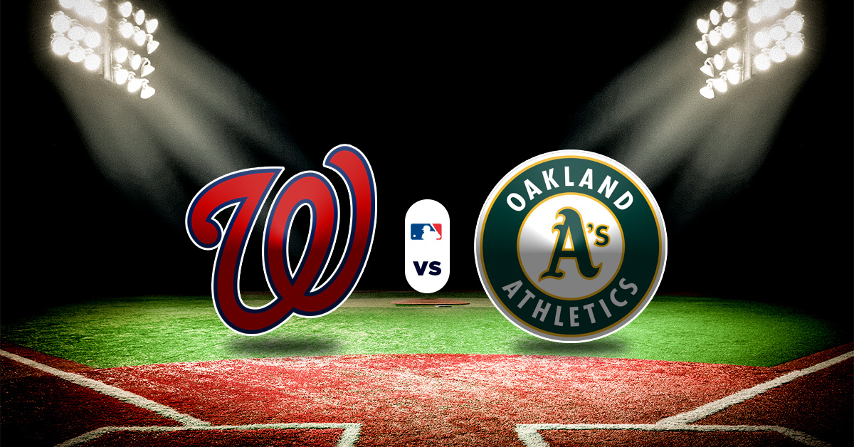 Pronóstico Nationals vs Athletics | Lanzadores para hoy MLB MasterBets365.com