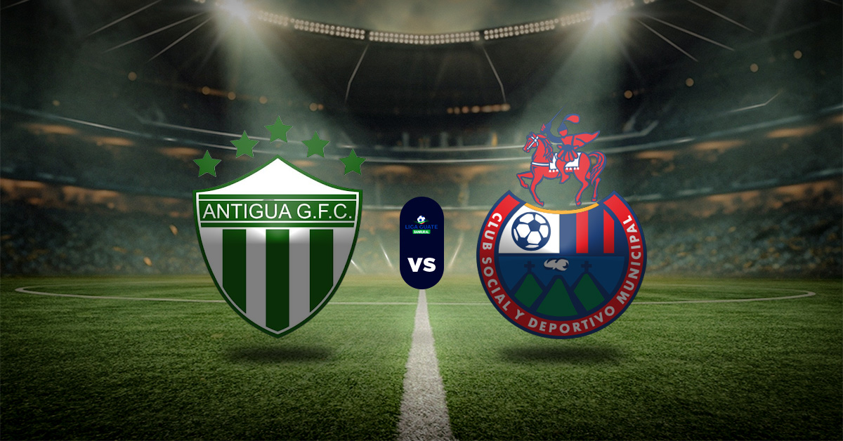 El otro juego de este miércoles 17 de septiembre en la Liga Nacional de Guatemala será el de Antigua vs Municipal, en la fecha 10.