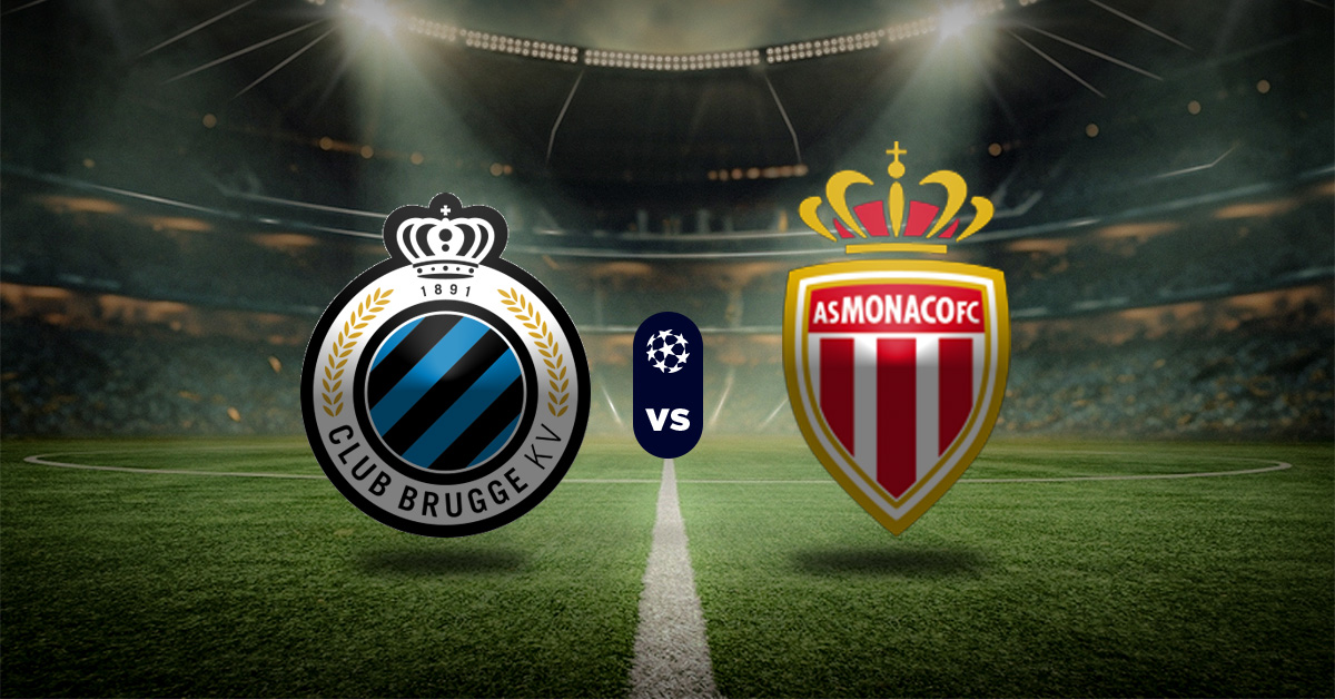 El jueves 18 de septiembre también habrá partidos de Champions League y uno será el de Club Brujas vs AS Monaco, en la fecha 1.
