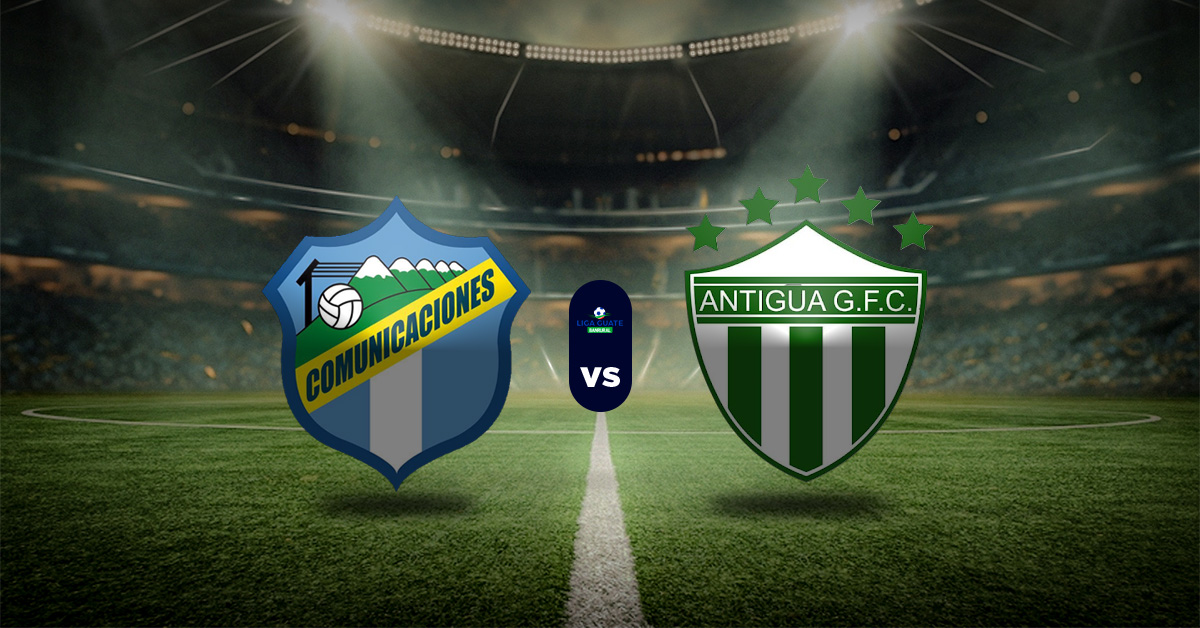 Entre los duelos claves de esta jornada 9 de la Liga Nacional de Guatemala destaca el de Comunicaciones vs Antigua, el 13 de septiembre.