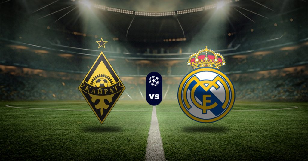 Uno de los duelos que dará inicio a la jornada 2 de la Champions League será Kairat Almaty vs Real Madrid, este martes 30 de septiembre.