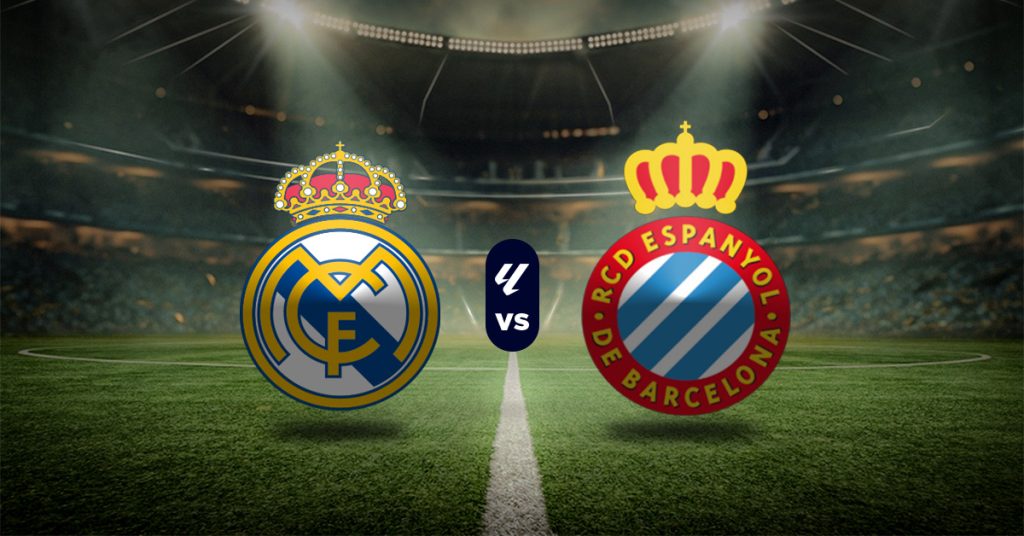 Uno de los choques caves de esta jornada 5 de LaLiga será el de Real Madrid vs Espanyol. este sábado 20 de septiembre.