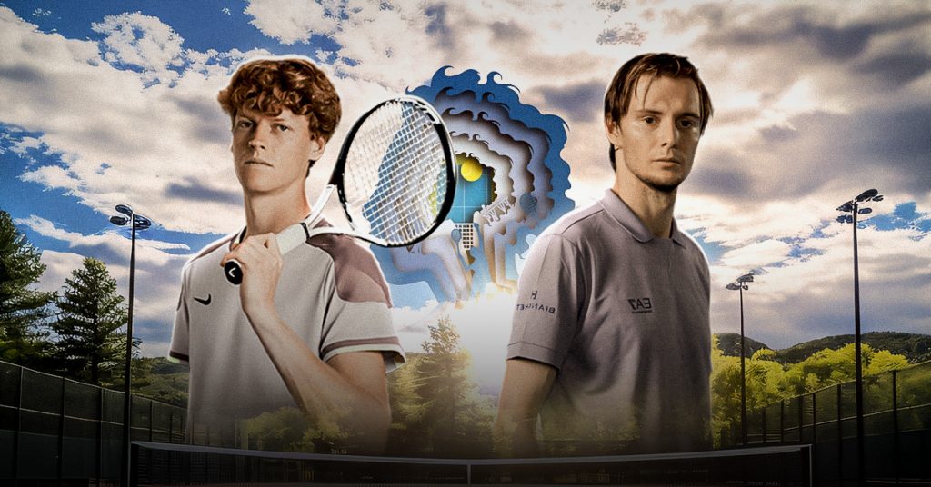 Los octavos de final del US Open terminan con una verdadero duelo, pues se miden Sinner vs Bublik, este lunes 1 de septiembre.