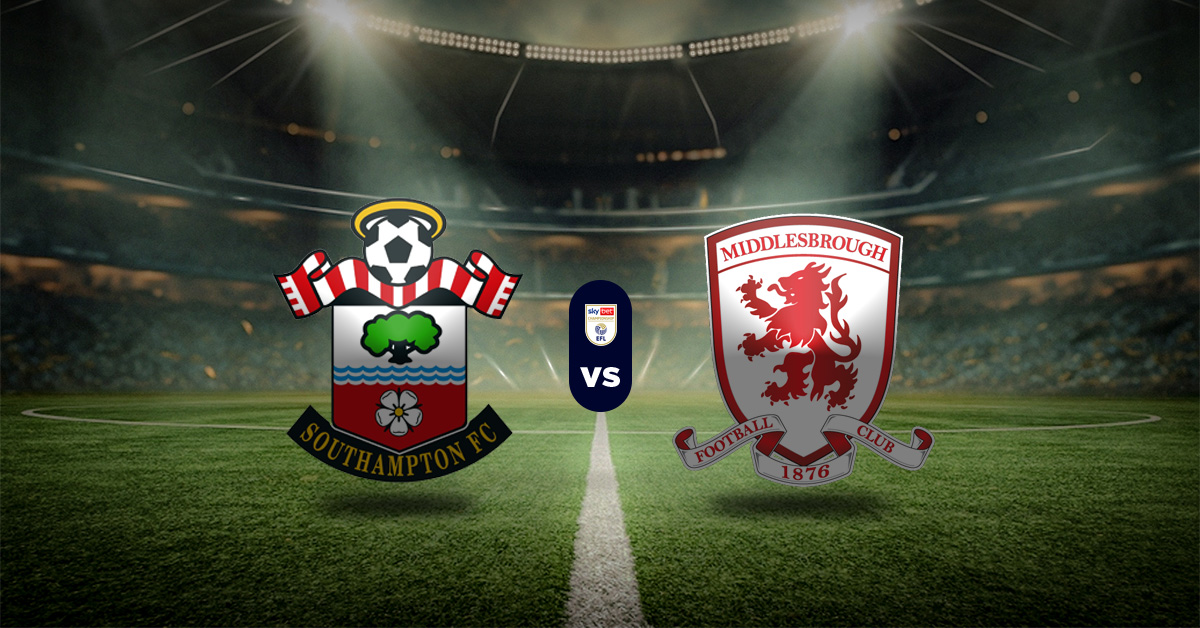 Este sábado 27 de septiembre se completará la jornada 7 Championship y uno de los choques será el de Southampton vs Middlesbrough.