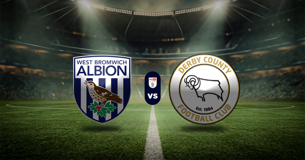Entre los duelos de este sábado 13 de septiembre en la Championship destaca el de West Bromwich vs Derby County, en la fecha 5.