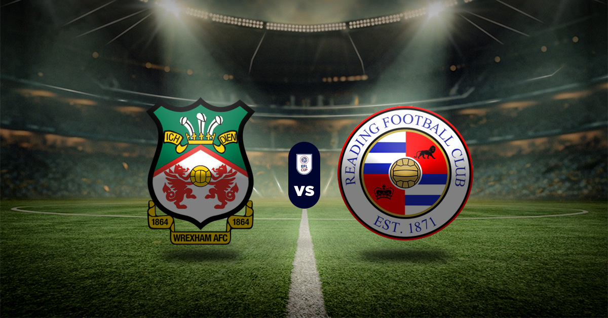 Otro de los juegos que se llevarán a cabo en esta tercera ronda de la EFL Cup será el de Wrexham vs Reading, este martes 23 de septiembre.