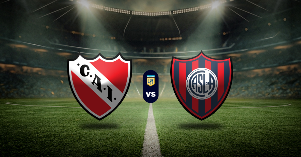 Pronóstico Independiente vs San Lorenzo - Argentina copa de la liga profesional