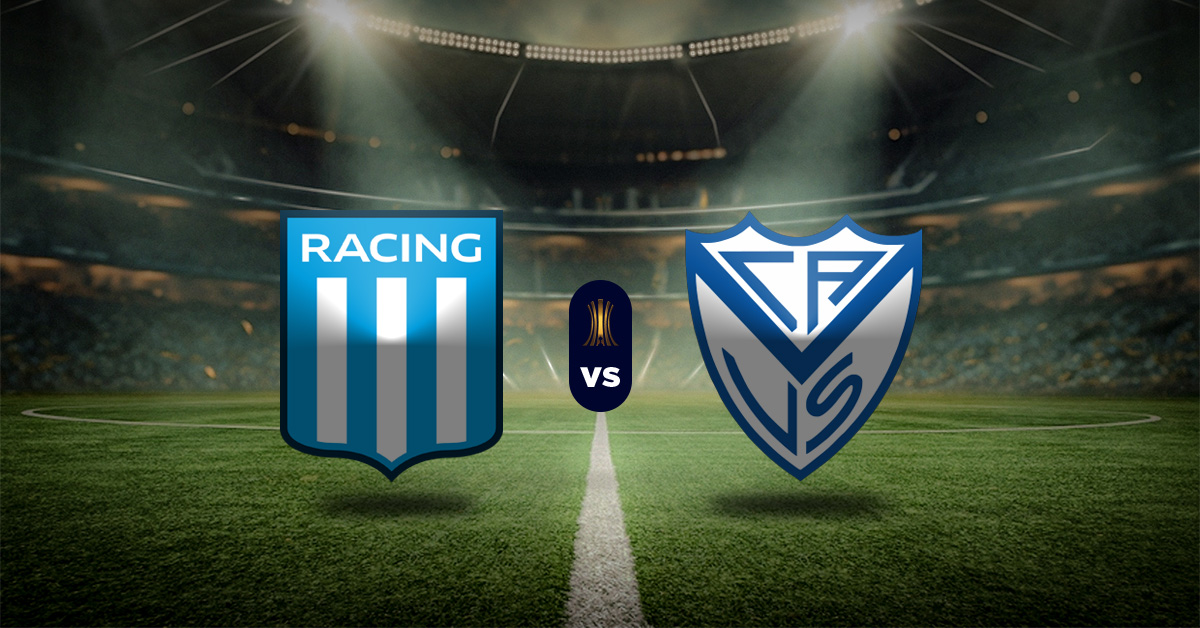 Pronóstico Racing vs Vélez Sarsfield - Copa Libertadores MasterBets365.com