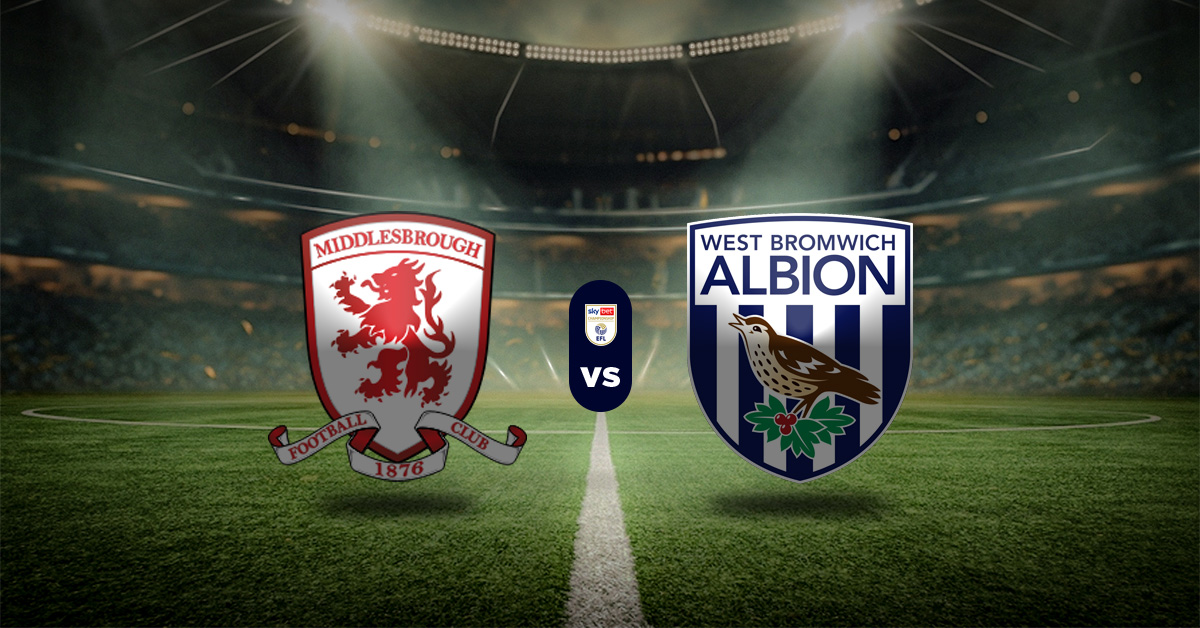 Pronóstico Middlesbrough vs West Bromwich | Championship Inglaterra