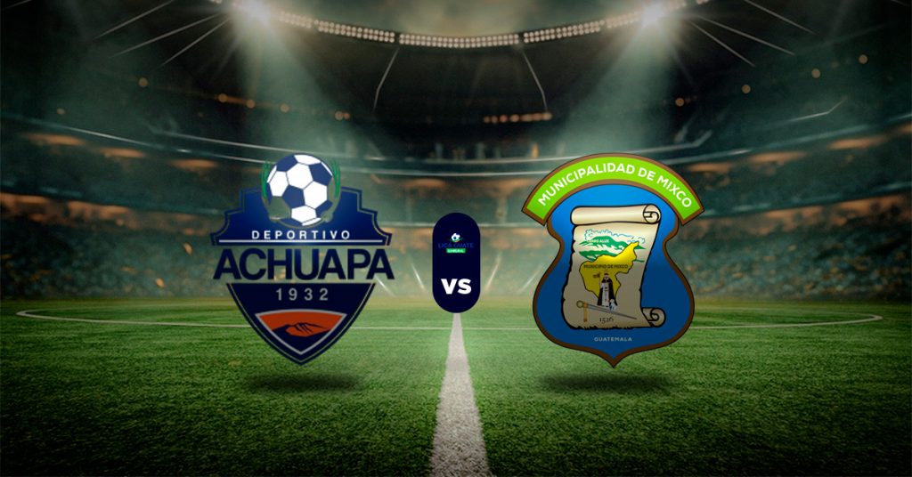 El otro choque que se recuperará de la fecha 10 de la Liga de Guatemala será el Deportivo Achuapa vs Deportivo Mixco, el 8 de octubre.