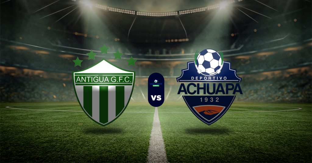 El último encuentro de este sábado 11 de octubre, en la fecha 14 de la Liga de Guatemala, será el Antigua vs Deportivo Achuapa.