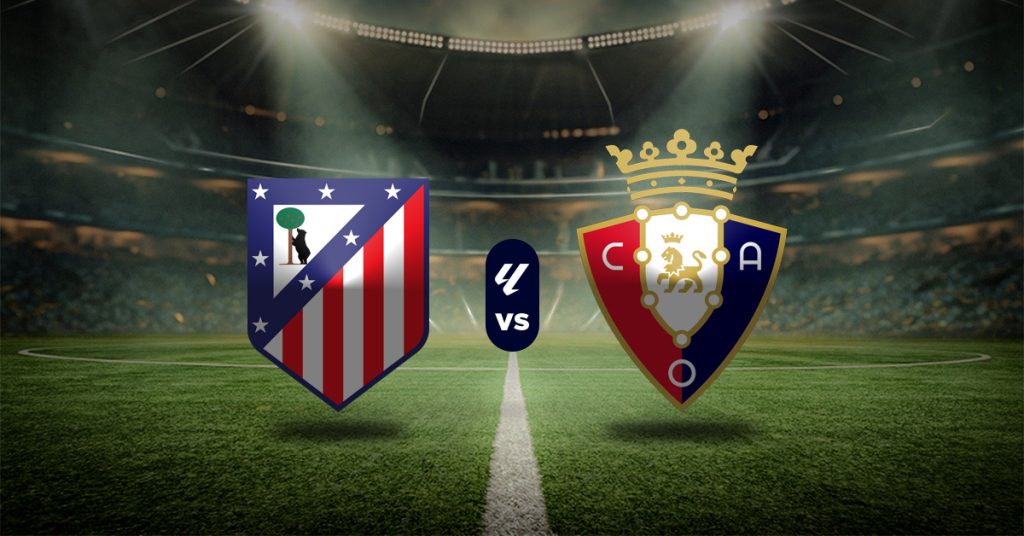 La jornada sabatina de esta fecha 9 de LaLiga se cerrará con el duelo Atlético de Madrid vs Osasuna, este 18 de octubre.