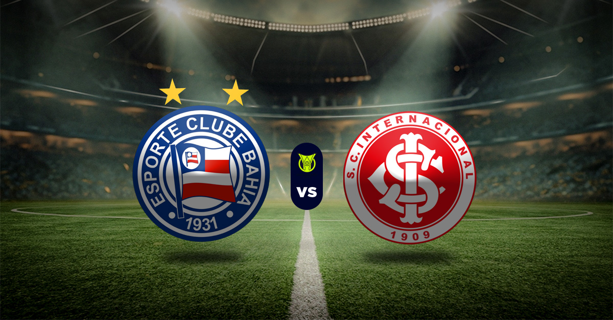 Este miércoles 22 de octubre se recuperará el duelo que faltaba de la jornada 14 del Brasileirao, que no es otro que Bahía vs Internacional.