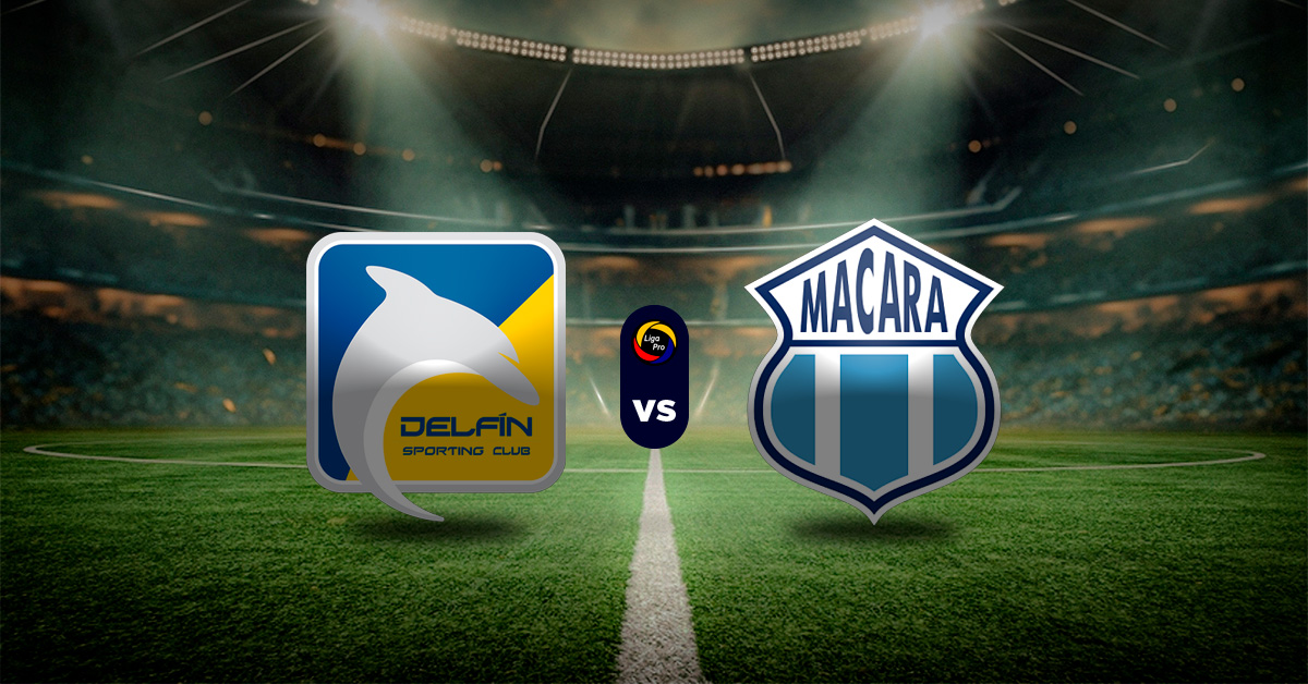 El primer encuentro de esta fecha 2 del Hexagonal 2 en la LigaPro será el de Delfín vs Macará, este sábado 18 de octubre.