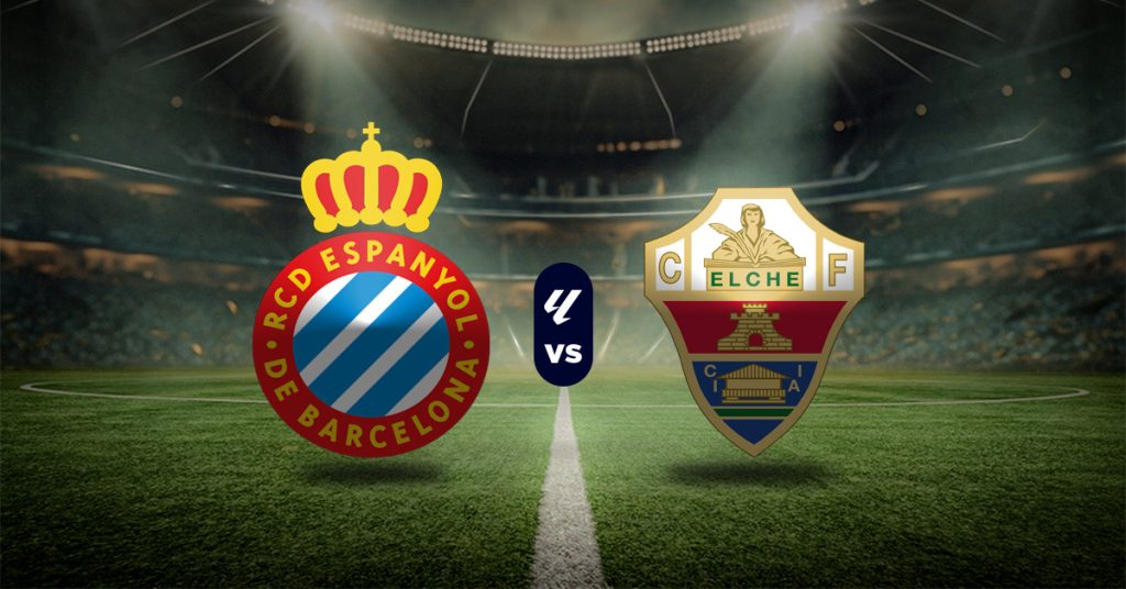 Uno de los juegos que empiezan temprano en esta jornada 10 de LaLiga será el Espanyol vs Elche, este sábado 25 de octubre.