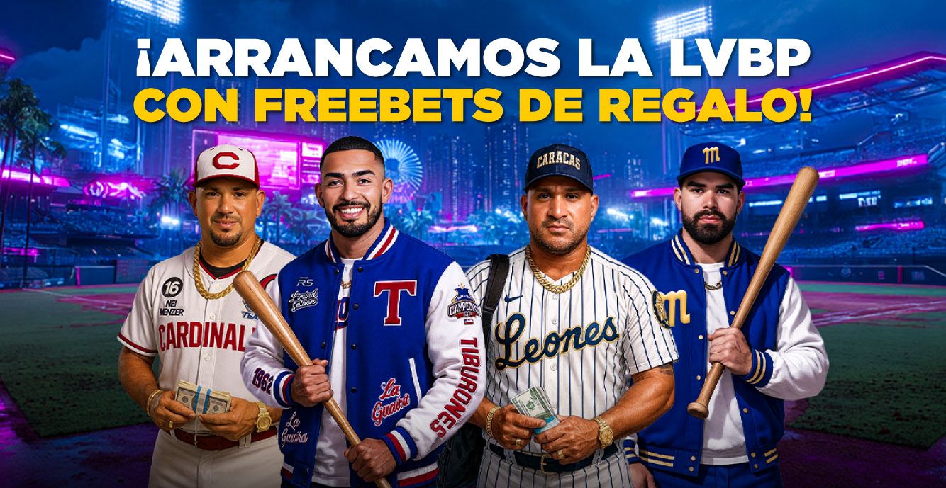 Gana $50 en FREEBETS a repartir con la LVBP MasterBets365 Veneuela Apuestas beisbol