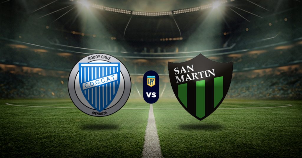 El segundo encuentro de este domingo 2 de noviembre, en la fecha 14 de la Liga Profesional, lo jugará Godoy Cruz vs San Martín.