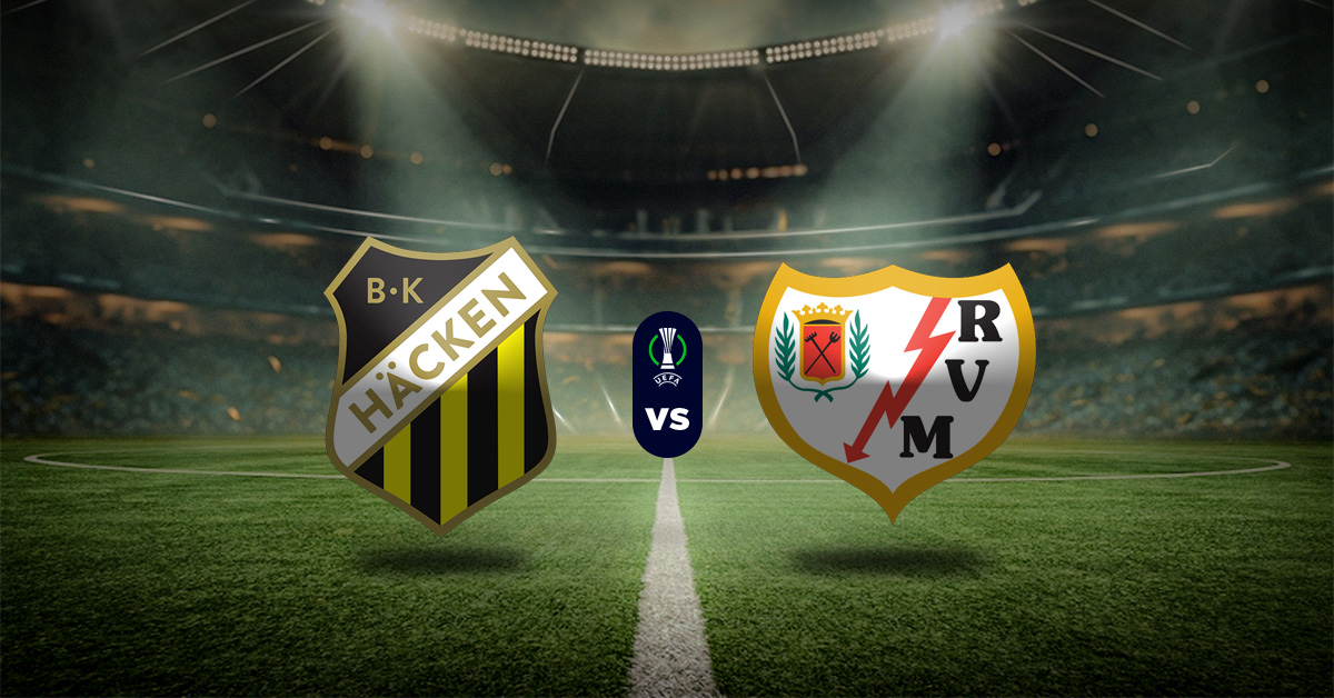 Uno de los choques claves en esta jornada 2 de la Conference League será el de Hacken vs Rayo Vallecano, este jueves 23 de octubre.