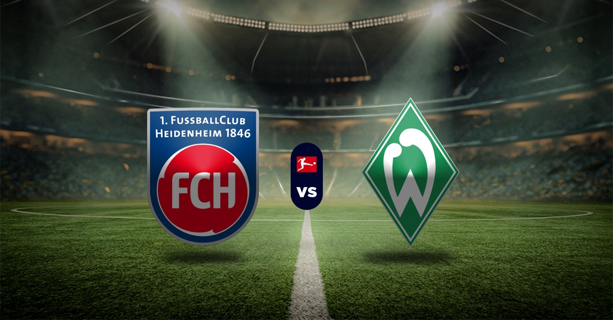 Otro de los juegos de este sábado 18 de octubre será el de Heidenheim vs Werder Bremen, en la jornada 7 de la Bundesliga.