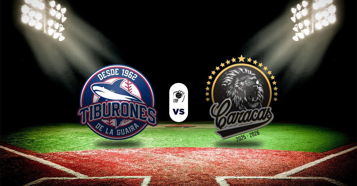 Pronóstico Tiburones vs Leones | LVBP en vivo hoy