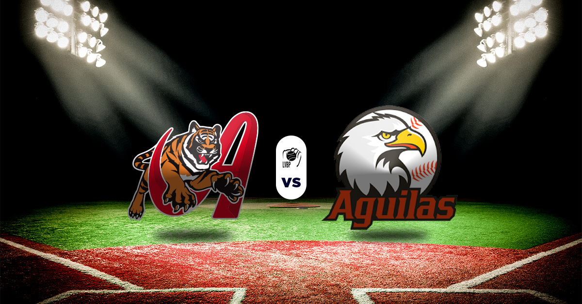 Pronóstico Tigres vs Águilas | resultados de la LVBP