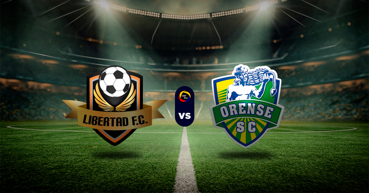 Otro de los juegos de este domingo 5 de octubre en la Ronda de Campeonato de la LigaPro será Libertad vs Orense, en la fecha 1.
