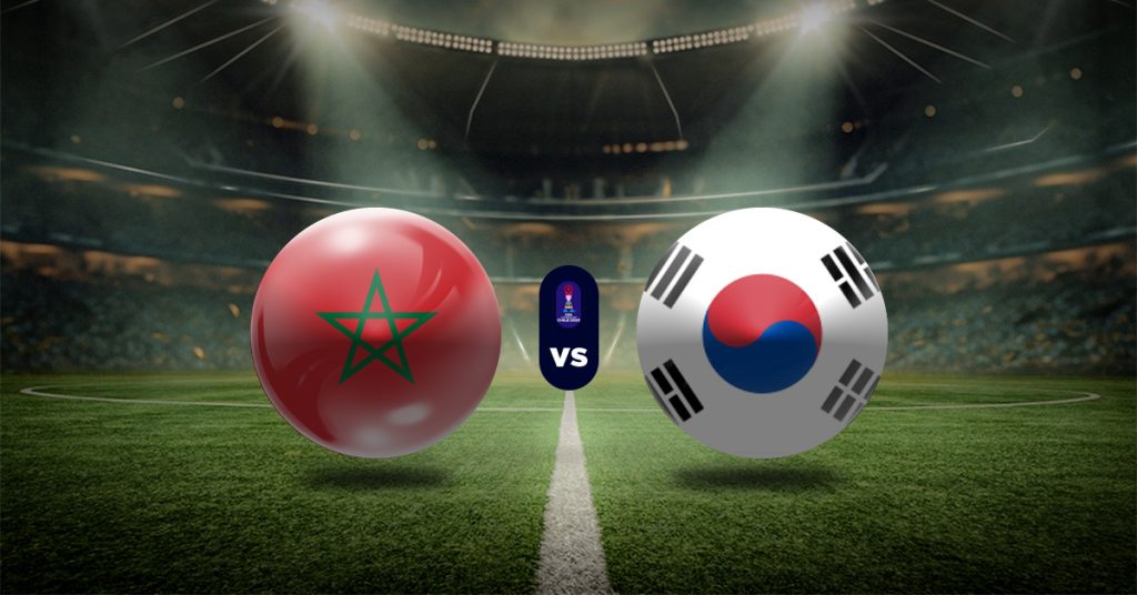 El último choque de estos octavos de final del Mundial Sub-20 será el de Marruecos vs Corea del Sur, este jueves 9 de octubre.