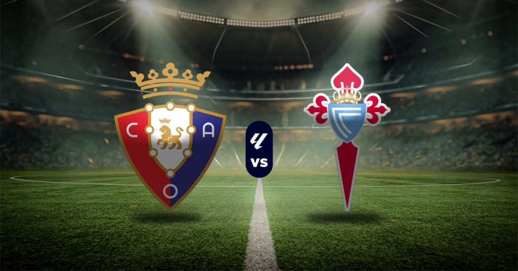 Otro de los juegos de este domingo 26 de octubre, en la jornada 10 de LaLiga, lo protagonizarán Osasuna vs Celta.