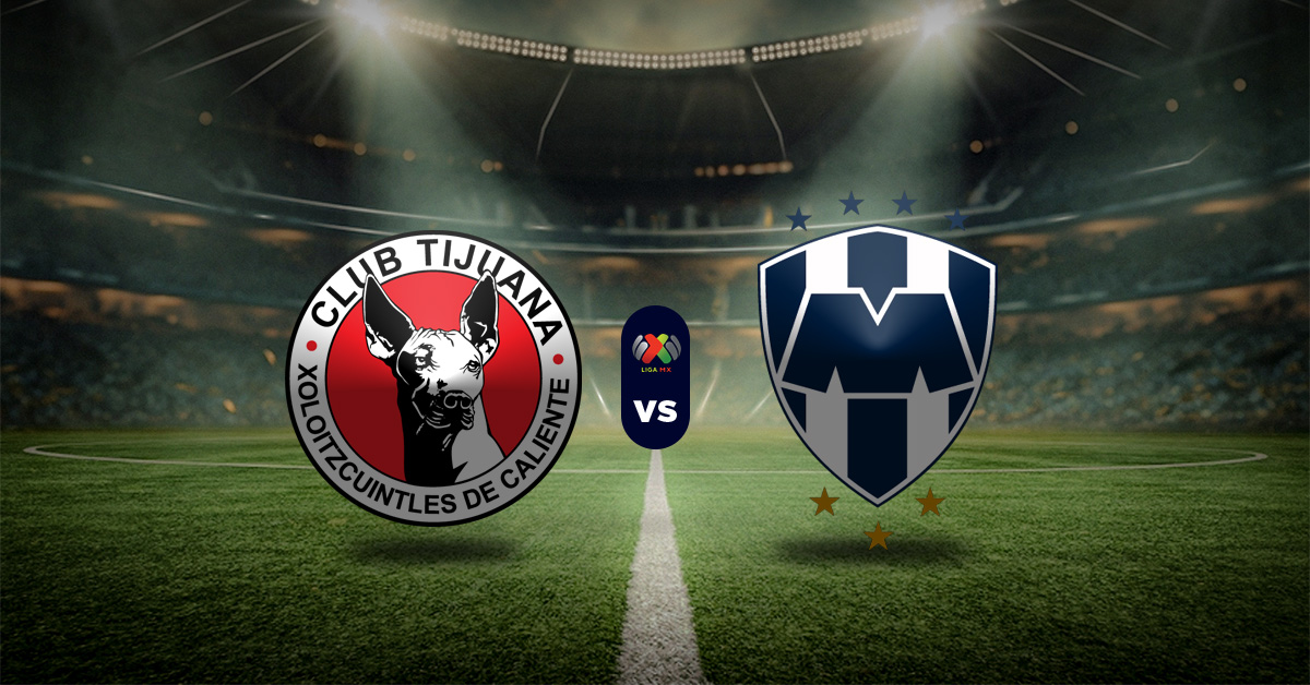 El último encuentro de esta jornada 12 de la Liga MX lo protagonizarán Tijuana vs Monterrey, este domingo 5 de octubre.