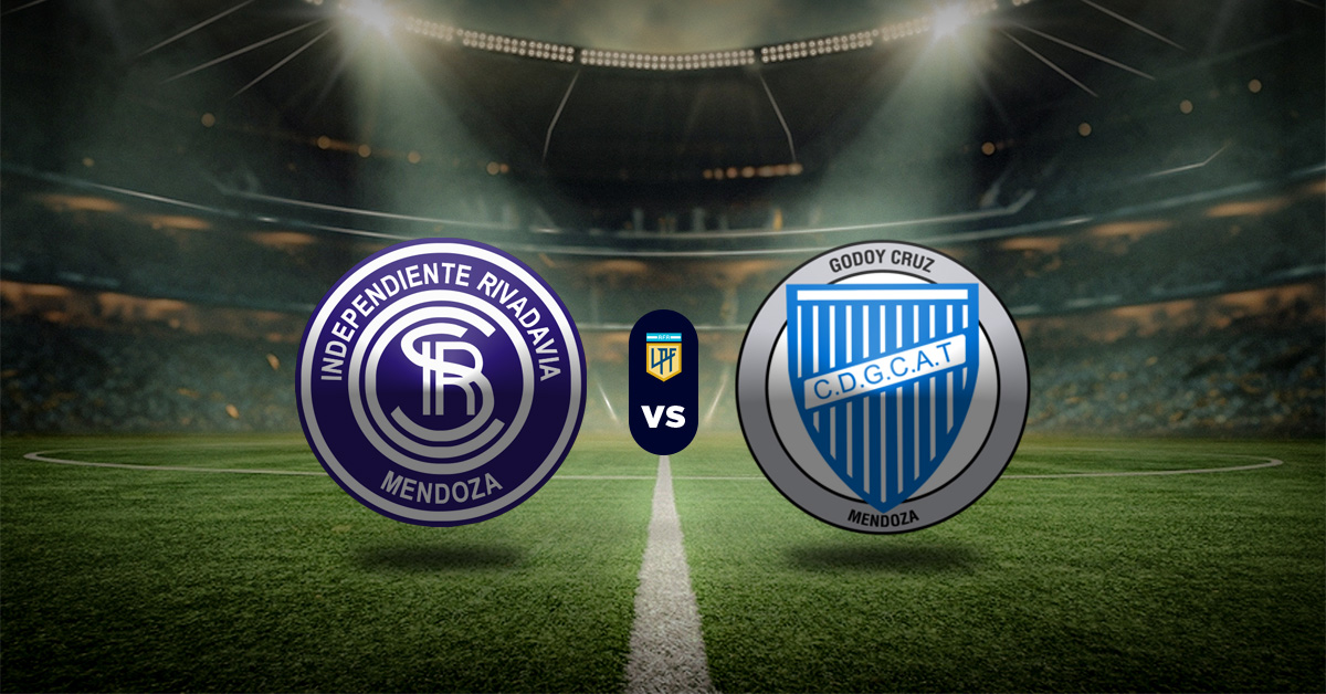 Pronóstico Independiente Rivadavia vs Godoy Cruz - liga argentina resultados