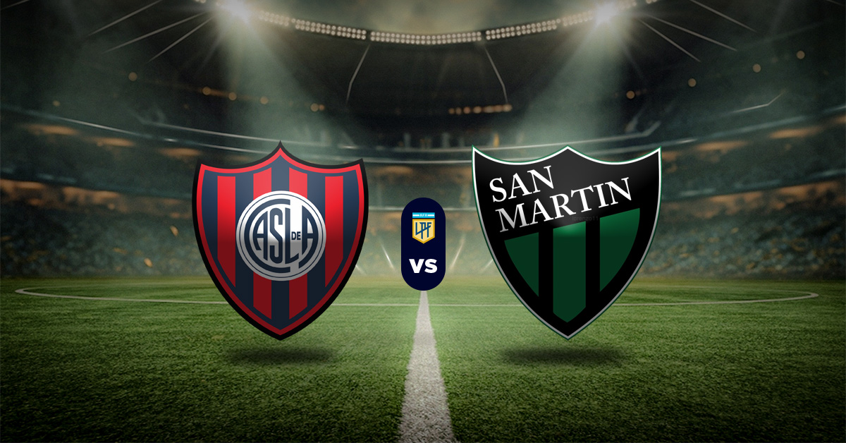 Pronóstico San Lorenzo vs San Martín San Juan – primera división argentina
