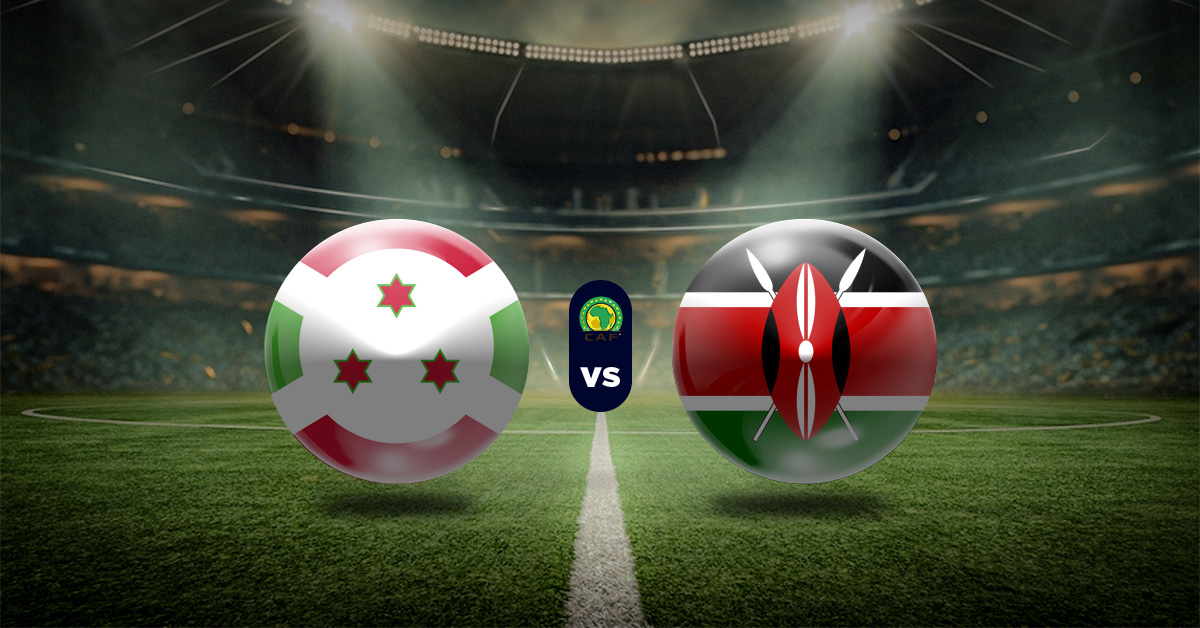 Pronóstico Burundi vs Kenia - Eliminatorias Africanas hoy