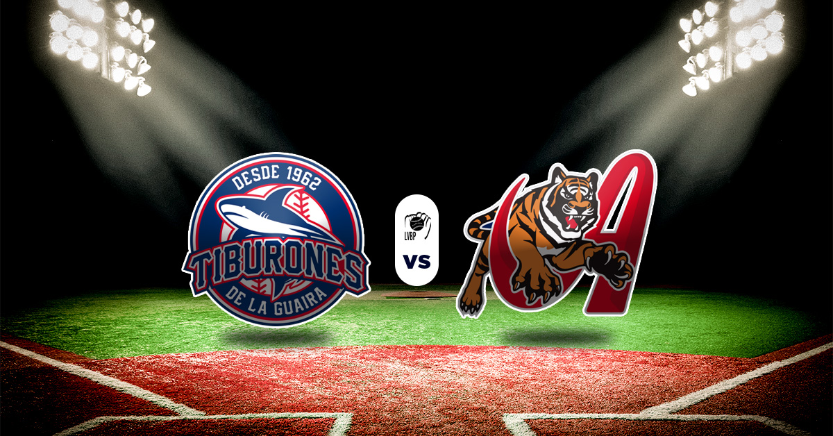 Pronóstico Tiburones vs Tigres | Resultados lvbp en vivo