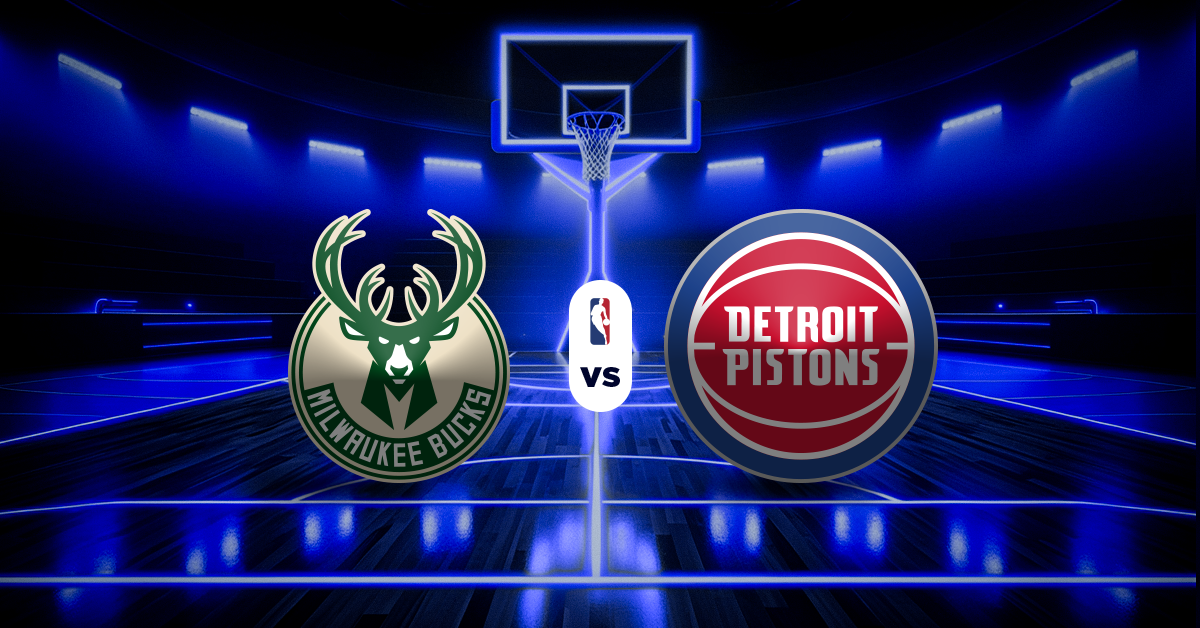 Pronósticos de NBA para hoy gratis Bucks vs Pistons - NBA resultados