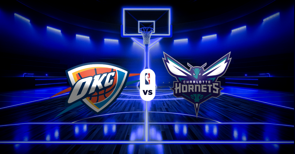 Pronóstico Thunder vs Hornets - Línea de NBA para hoy