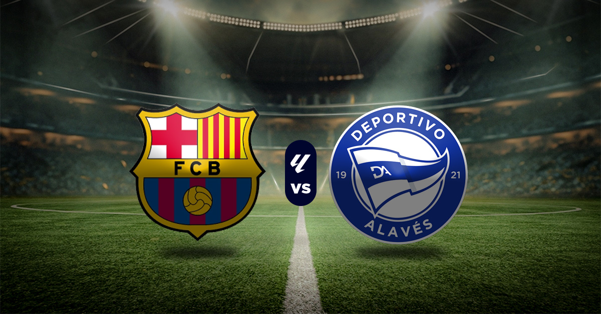 El segundo choque de este sábado 29 de noviembre será el de Barcelona vs Alavés, en lo que será la jornada 14 de LaLiga.