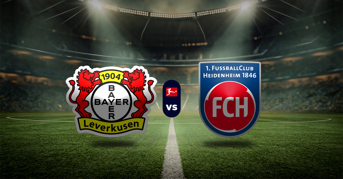 Uno de los juegos que iniciará la acción este sábado 8 de noviembre será el Bayer Leverkusen vs Heidenheim, en la fecha 10 de la Bundesliga.