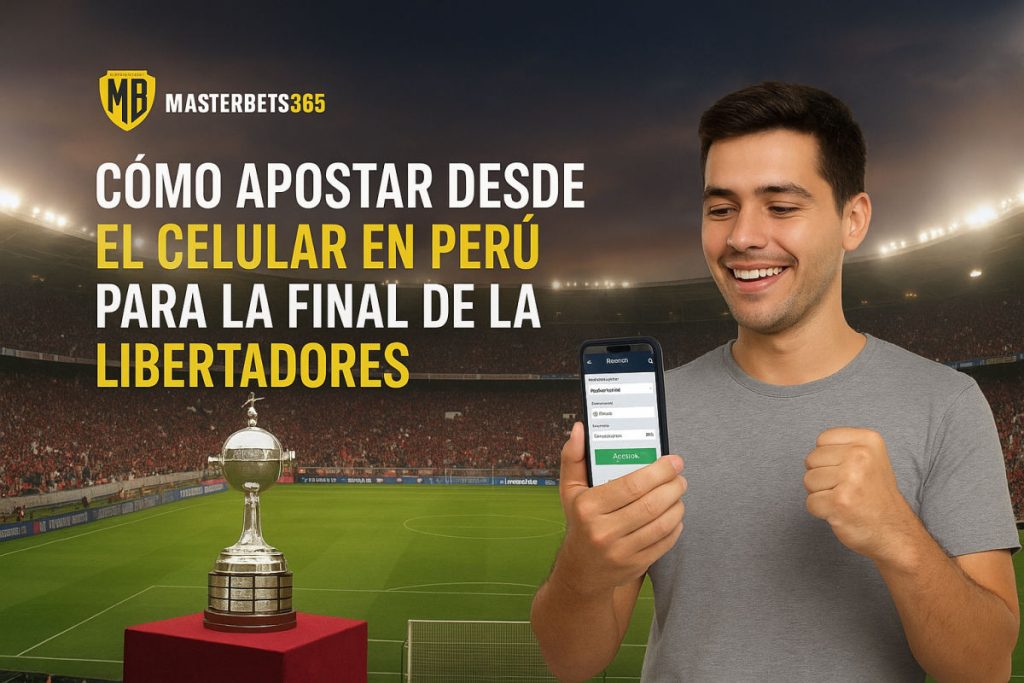Cómo apostar desde el celular en la final de la Copa Libertadores