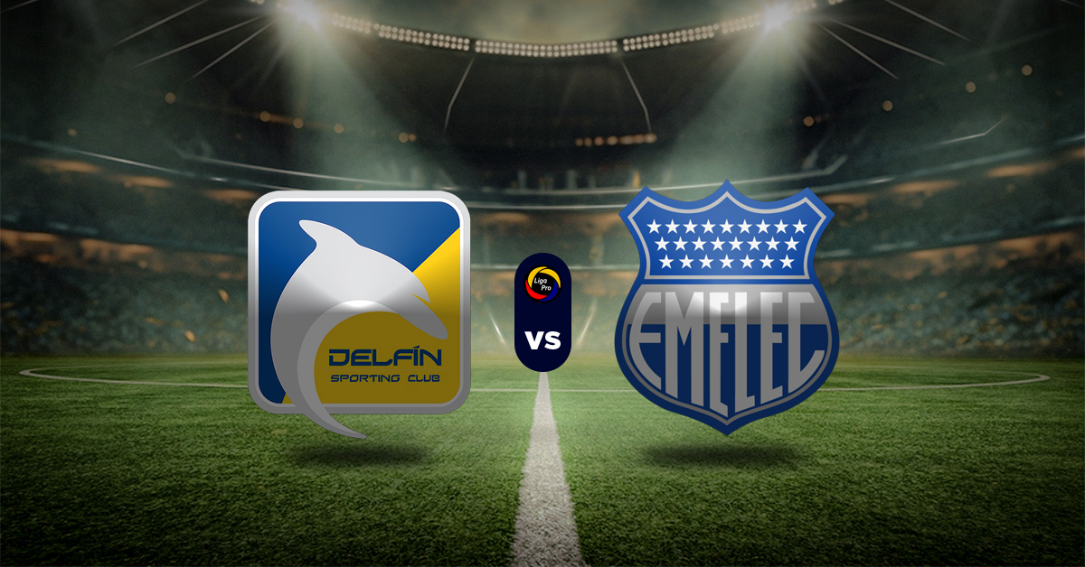 El choque de Delfín vs Emelec cerrará la jornada 7 de la Fase Final II de la LigaPro, este domingo 30 de noviembre.