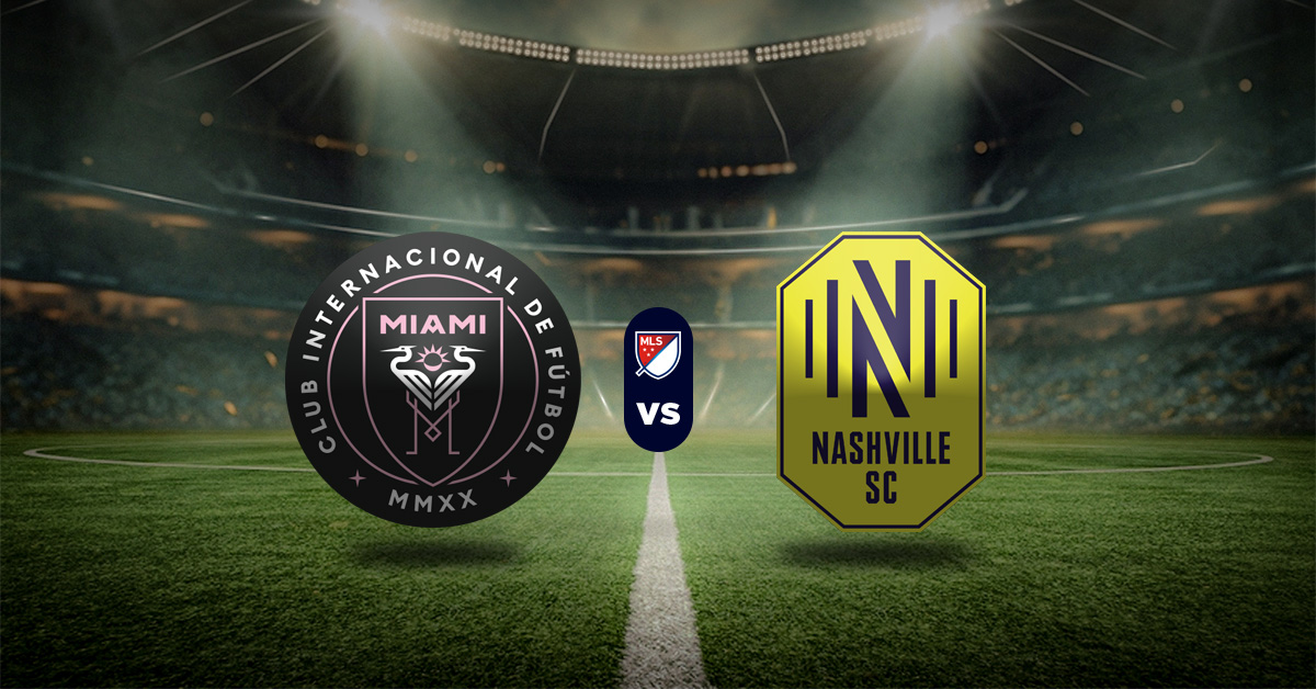 Otro de los duelos de Primera Ronda en estos playoffs de la MLS será el de Inter Miami vs Nashville SC, este sábado 8 de noviembre.