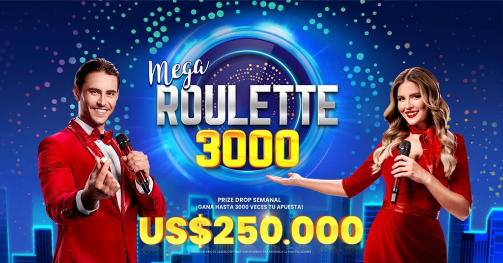 Juega a la Ruleta 3000 en Casino en Vivo de MasterBets365 Casino Online