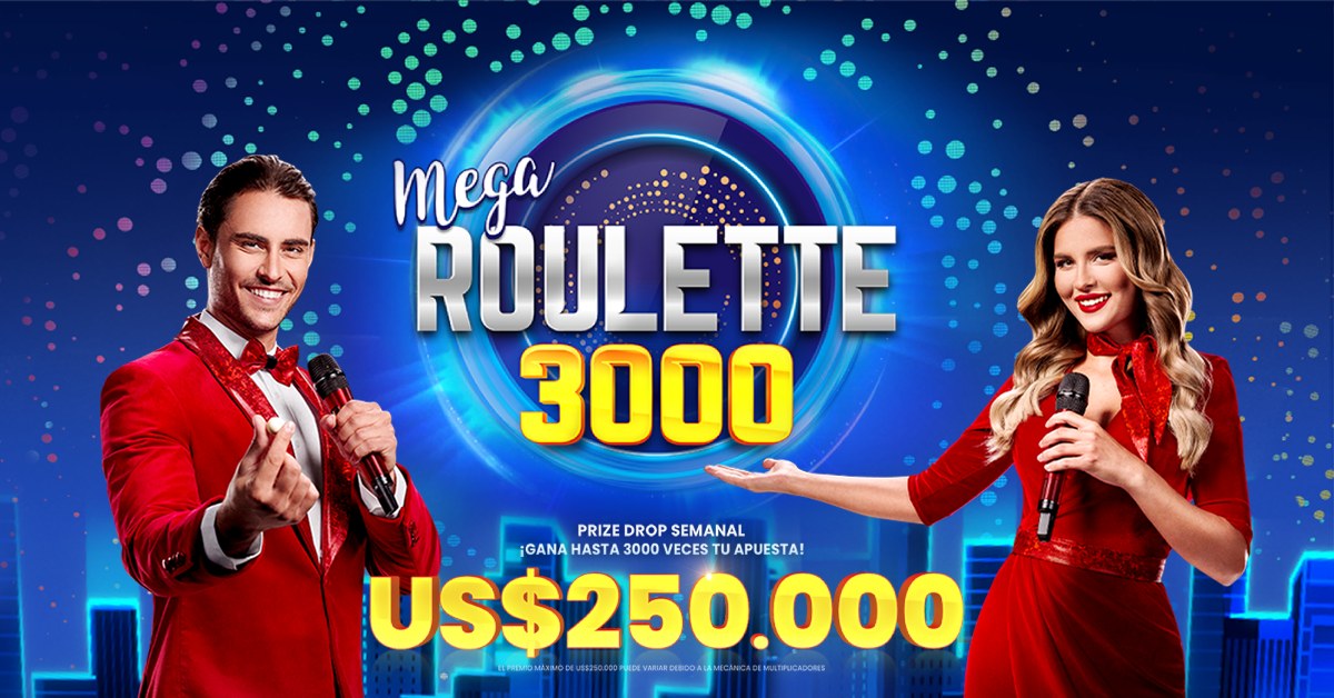 Juega a la Ruleta 3000 en Casino en Vivo de MasterBets365 Casino Online