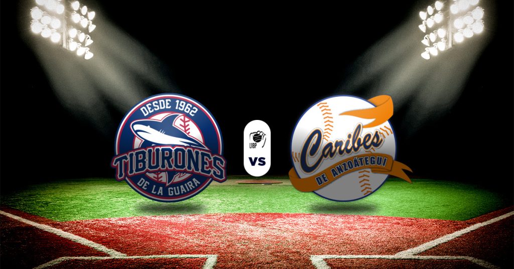 Pronóstico Tiburones vs Caribes | Resultados LVBP en vivo