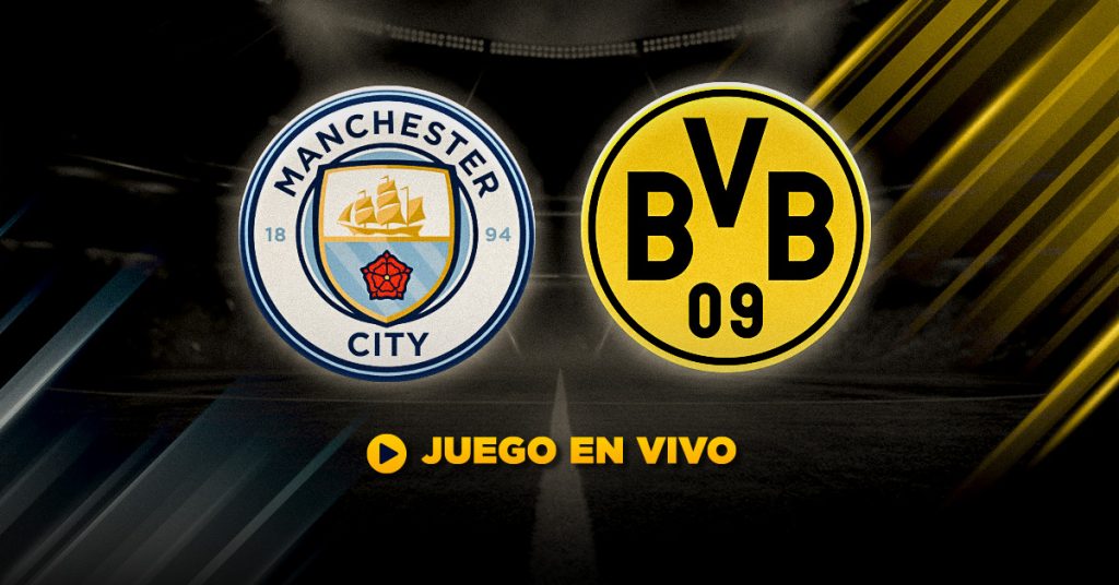 Man. City vs. B. Dortmund EN VIVO - Horarios de la Champions League MasterBets365