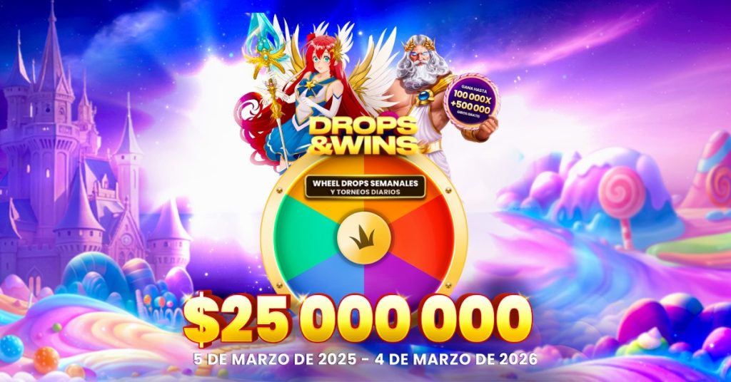 Más de $350.000 todas las semanas Winter Edition de Drops & Wins a MasterBets365 Casino Online